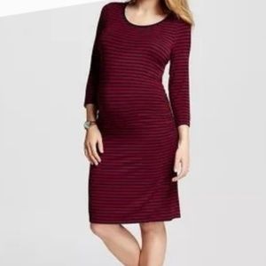 Liz Lange Maternity dress stretch knee cute